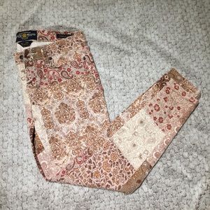 COPY - Lucky Brand Charlie Patchwork Skinny Jeans